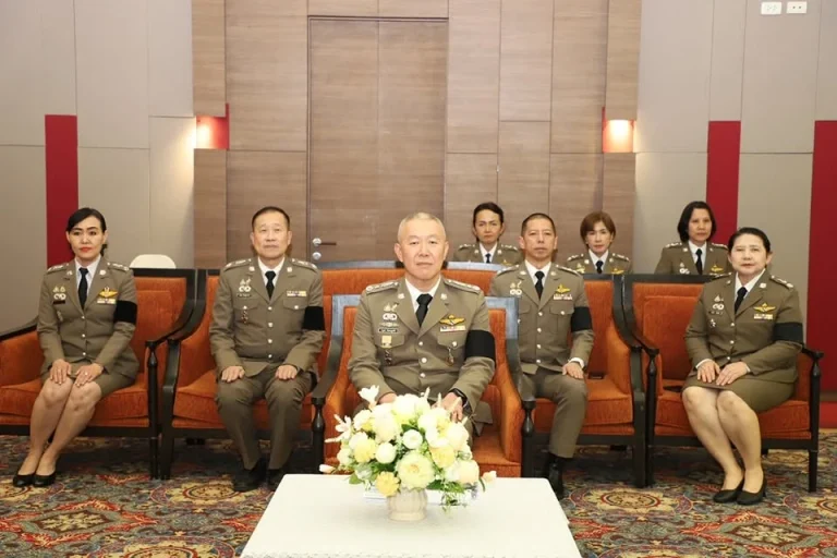 พิธีรายงานตัวเพื่อรับตำแหน่งใหม่และรับมอบนโยบายจากผู้บังคับบัญชา
