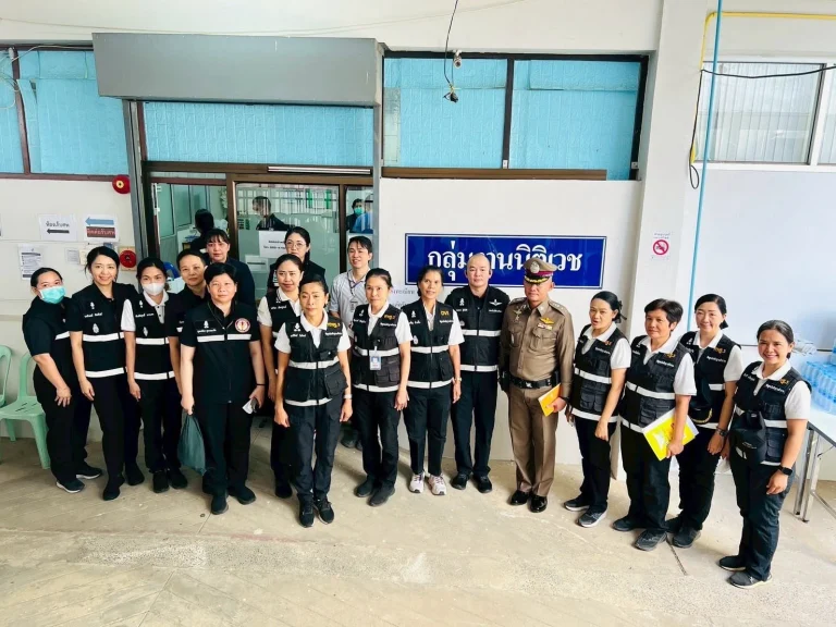 สนับสนุนภารกิจพิสูจน์เอกลักษณ์บุคคล เหตุเครนก่อสร้างทางรถไฟความเร็วสูงถล่มทับรถไฟ